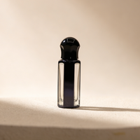 Bouteille en verre octogonale vide personnalisée avec logo pour huiles essentielles, parfums, Oud Attar, contenants d'huile parfumée – 3ml, 6ml, 12ml – Vente en gros