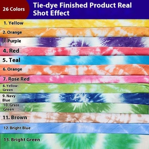 Pigmento Liquido per Tintura Acida Tie Dye 100ml Non Bollente 26 Colori Plastica Fai da Te Artigianale <span class=keywords><strong>Bianco</strong></span> Puro per Bambini - Product Image 2