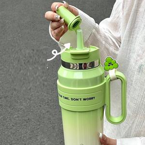 Vaso Térmico 2025 Nuevo con Doble Boca para Beber, Vaso para Agua Fría de Gran Capacidad, Vaso para Hielo para Hombres y Mujeres - Product Image 2