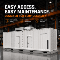 Groupe électrogène diesel conteneurisé 1200 kW 1500 kVA à prix direct usine pour la sauvegarde d'urgence des centres de données