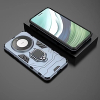 Vente chaude TPU + PC Anti-choc Cas Support Armure Noir Panthère Cas Pour Xiaomi 14