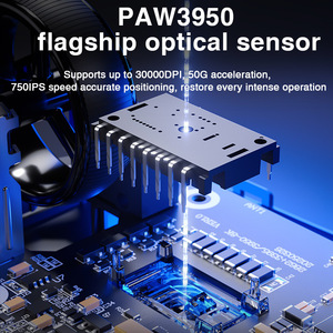 <span class=keywords><strong>AULA</strong></span> SC900 Advanced E-Sports Wireless-Maus mit leichter austauschbarer Batterie, verkabelt // 2.4G Tri-Mode-Maus - Product Image 5