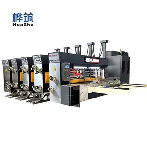 Full Automatic high Speed flexo printer slotter die cutting Carton printing machinery / Corrugated printing slotter die cutter