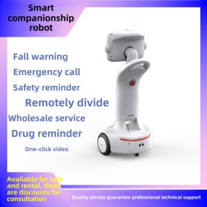 <span class=keywords><strong>Robot</strong></span> <span class=keywords><strong>compagnon</strong></span> intelligent pour personnes âgées Q & R Interaction Détection de chute Rappel de médicaments Musique et blague-État utilisé - Product Image 2