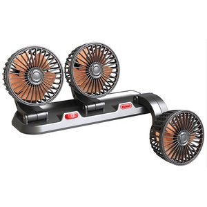 Ventilador de Coche de Tres Cabezas 2023, Ventilador de Ventilación Automotriz <span class=keywords><strong>para</strong></span> SUV, RV, Camión, Barco, Cabina, Embarcación, Dispositivo, Ventilador de Triple Cabeza Más Vendido - Product Image 1