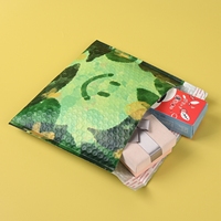 Enveloppes d'expédition rembourrées écologiques personnalisées avec logo imperméable noir, sacs à bulles métalliques pour cadeaux