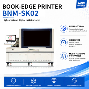 Macchina Industriale per la Stampa dei Bordi dei Libri, Industria Editrice, Copertina Rigida, Sistema Inkjet CMYK ad Alta Precisione, Esportazione - Product Image 2