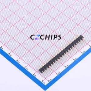 PZ254-1-20-Z-C Pin Header Through hole Component (THT),P=2.54mm Connector 1x20P 2.54mm Round Pin Through Hole - Product Image 2