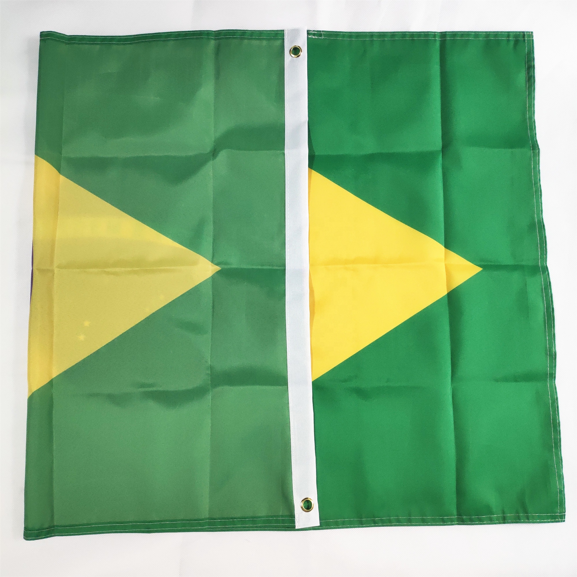 高品质3x5英尺大型数码印花聚酯国家巴西定制绿色巴西国旗 - buy