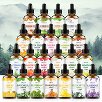 Aceite Esencial de Rosa Pura, Hidratante y Nutritivo, Soluble en Agua, con Aroma a Lavanda, Aceite de Masaje Corporal de 30 ml, Uso General, ISO 22716