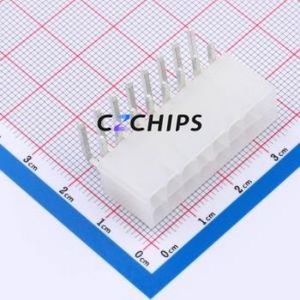 W420120K-16PW2123 Wire-to-Board Pin Header Bent Lead Through Hole,P=4.2mm 2x8P 4.2mm Right Angle Insert Mini-Fit (MX 4.2) - Product Image 1