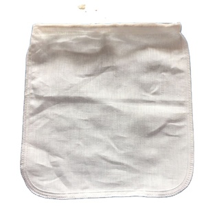 Offre Spéciale fabriqués en chine étamine réutilisable 12x12 pouces sacs filtrants de qualité alimentaire pour la fabrication du fromage et le lait de noix - Product Image 6