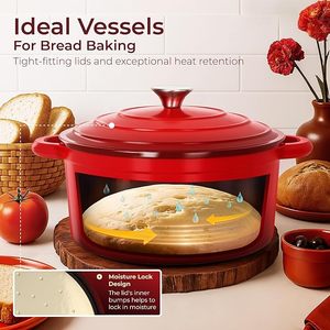 Geling New Fashion Modern <strong>Red</strong> <strong>Non</strong> Toxic Pot Kitchenware <strong>Cookware</strong> <strong>Sets</strong> Factory Supplier <strong>Non</strong> <strong>Stick</strong> Stainless Steel Cooking Pot <strong>Set</strong> - Product Image 3