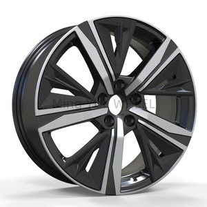 Mingyue flux formant visage usiné noir 17 18 pouces 5X108 4X108 4X98 roue de voiture de tourisme pour <span class=keywords><strong>Peugeot</strong></span> 408 408X 508 308 <span class=keywords><strong>2008</strong></span> 5008 - Product Image 6
