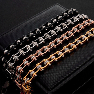 Chaînes de vélo en gros HOTWAY, bracelet personnalisable, bracelet tendance, bijoux, cadeaux pour hommes et femmes - Product Image 4