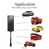 Rastreador GPS 4G Inalámbrico para Coche, Rastreador GPS Inteligente con Función de Corte de Distancia para Bicicleta, Vehículo, Coche, Moto