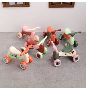 Istaride Mini Vélo d'Équilibre Unisexe à 4 Roues, Jouet Porteur Économique pour Enfants de 2 à 4 Ans avec Fonctionnalités de Sécurité pour les Jeunes Enfants - Product Image 2