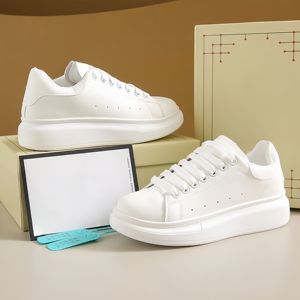 原装高品质，时尚，舒适，豪华运动鞋，纯色皮革设计师男士运动鞋 - Product Image 4