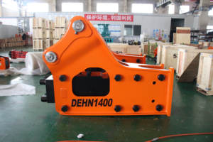 Martelo Hidráulico de Quebra de Rocha para Escavadora <span class=keywords><strong>Komatsu</strong></span> Pc200 Pc220 de 20 Toneladas com Sistema de Graxa Automático para Escavadora 2000 - Product Image 3