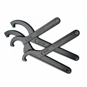 Hook Spanner Car Motorcycle Repair Hand Tools Multipurpose Round Wrench 22-52mm C Type Key Square Head Series Round Nut