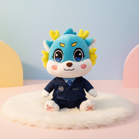 Nouveauté 2026 : Peluches promotionnelles Dragon de la Jungle pour bébés, jouets de confort pour enfants, anti-stress, cadeau pour machine à griffes