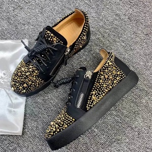 Zapatillas de Deporte de Lujo Retro de Alta Calidad para Hombre y Mujer, Mocasines de Cuero Genuino con Cierre, Marca <span class=keywords><strong>GZ</strong></span>, Tallas 35-48 - Product Image 1