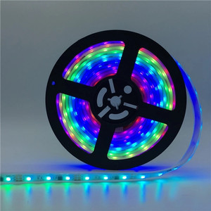 WS2815 DC12V Địa Chỉ Đầy Đủ Màu Sắc RGB 5M Reel 30LEDs 60LEDs/M Trắng Đen Pcb <span class=keywords><strong>Epoxy</strong></span> <span class=keywords><strong>Resin</strong></span> Đầy IP68 <span class=keywords><strong>Led</strong></span> Strip Ánh Sáng - Product Image 5