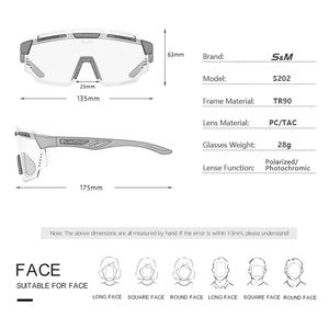טוב מחיר בטיחות רכיבה על אופניים משקפיים אופני הרי משקפי מקוטב אופניים MTB משקפי שמש גוונים במגמת ספורט Eyewear - Product Image 3
