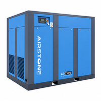 Compresseur d'air industriel à vis à vitesse fixe sur mesure OEM ODM Airstone 185KW 250HP 7-12Bar Prix de gros usine