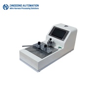 Testeur de traction automatique pour bornes de câbles 500N, machine d'essai de force de traction pour câbles à écran tactile, pour équipement de connecteurs de faisceaux