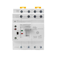 Interruptor de Transferencia Automática Moreday MDQ3 2P 4P 63A AC220V 110V ATS de Doble Alimentación Clase PC con Protección Contra Baja Tensión
