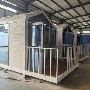 Táo <span class=keywords><strong>cabin</strong></span> 20ft 40ft ngoài trời hiện đại phổ biến prefab Tiny nhà di động làm việc nhà văn phòng Pod <span class=keywords><strong>container</strong></span> nhà - Product Image 6