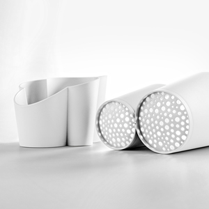 Escurridor de Polipropileno Blanco para Coladores y Escurridores, Cubiertos de Primera Calidad, Plato de 14x12x11.5cm, Origen Italia, para Mayor Comodidad - Product Image 5