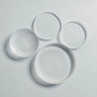 Lentille plano-concave Rehoboth K9, lentille d'expansion de faisceau de lumière visible, lentille divergente pour la trajectoire lumineuse expérimentale optique