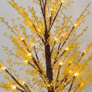 Extérieur Étanche Jardin Paysage Décoration De Noël Artificielle Frp Tronc Illuminé <span class=keywords><strong>Bouleau</strong></span> Rougeoyant Avec Lumière <span class=keywords><strong>Led</strong></span> - Product Image 4