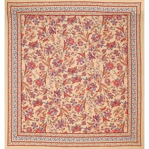 HEAVENBIRDS Nouveaux draps plats imprimés style vintage écologiques avec 2 taies d'oreiller 100% coton 300 fils/pouce² Prix de gros - Product Image 2