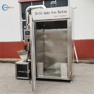 Horno <span class=keywords><strong>de</strong></span> Ahumado Automático Industrial Comercial para Salchichas <span class=keywords><strong>de</strong></span> Pescado con Motor y Capacidad <span class=keywords><strong>de</strong></span> 250 kg - Product Image 4