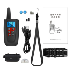 Collier d'entraînement pour chiens, avec chocs électriques, pour plongée étanche, télécommande de 1000M, chargement d'appareil, écran Lcd, adapté aux animaux domestiques - Product Image 5