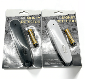Caneta Detectora UV/MG FJ2018 2 em 1 para Notas Falsas e Moedas Falsas - Product Image 1