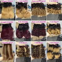 Tissage de cheveux brésiliens F-07 faisceaux bouclés avec fermeture vente en gros fournisseur de cheveux humains vierges manufactures de cheveux bruts non traités