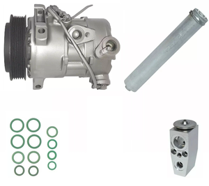 Autopartes Coches EI38 Kit de compresor de aire remanufacturado Nuevo AC para 2010-2011 <span class=keywords><strong>Jeep</strong></span> <span class=keywords><strong>Compass</strong></span> 2.0L Aire de repuesto Premium - Product Image 1