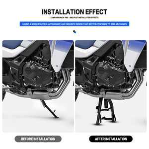 Support central de stationnement en acier robuste pour moto <span class=keywords><strong>HONDA</strong></span> XL750 <span class=keywords><strong>TRANSALP</strong></span> <span class=keywords><strong>750</strong></span> - Product Image 3