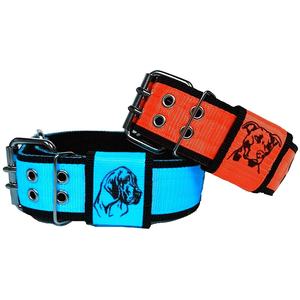 Set Collare e Guinzaglio per Cani in Nylon con Fibbia <span class=keywords><strong>a</strong></span> Sgancio Rapido Regolabile, Colori Classici Solidi - Product Image 1