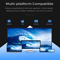 Mirascreen K11 Miracast DLNA Airplay Wifi HD Dongle 1080P Anycast Dongle d'affichage sans fil 1080P hdmi Transmetteur sans fil pour TV