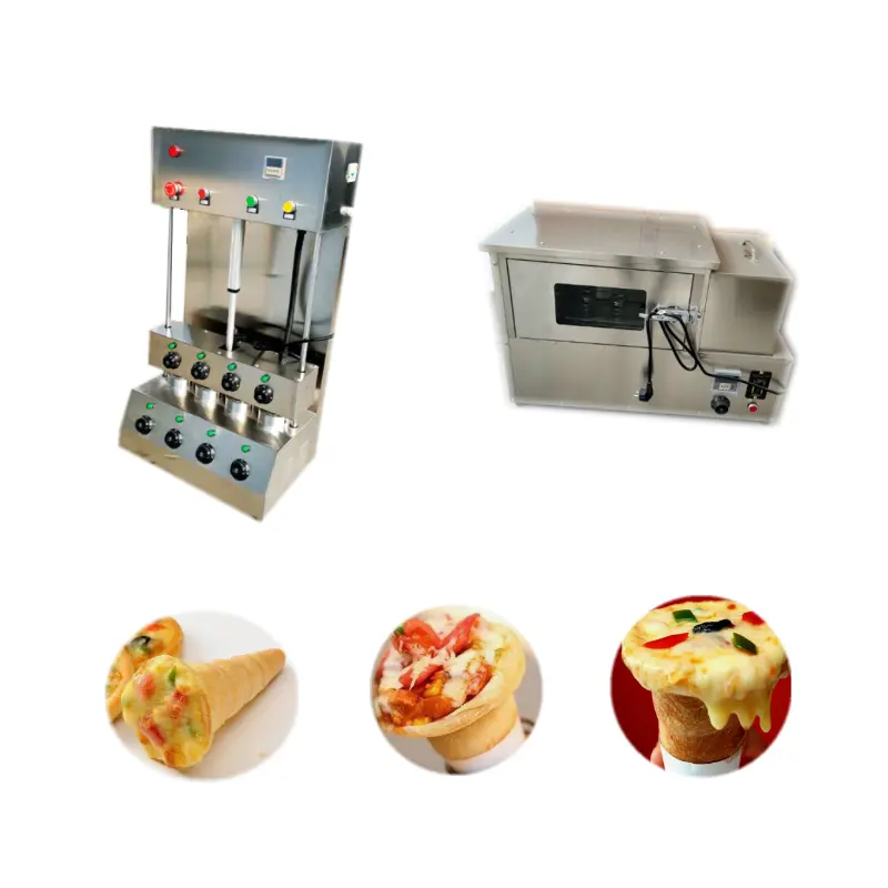 O best-seller um guarda-chuva e duas formas Ice Cream Machine Waffle Cone Maker com Sweet Barrel