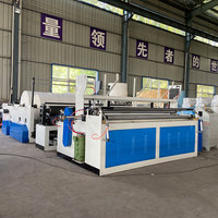 Machine automatique de fabrication de rouleaux de papier toilette, avec petit investissement, tube de chute, 2022