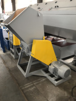 Broyeur de déchets plastiques PET à un seul arbre, petite machine de recyclage, déchiqueteuse et broyeuse de plastique haute productivité à vendre