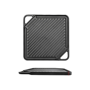 <span class=keywords><strong>Plaque</strong></span> <span class=keywords><strong>de</strong></span> <span class=keywords><strong>cuisson</strong></span> en <span class=keywords><strong>fonte</strong></span> pré-assaisonnée <span class=keywords><strong>pour</strong></span> grills à gaz et plaques <span class=keywords><strong>de</strong></span> <span class=keywords><strong>cuisson</strong></span> carrées, plates et à nervures - Product Image 3