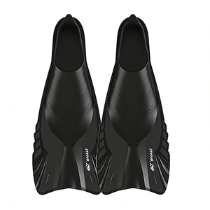 Aletas de Natación <span class=keywords><strong>WHALE</strong></span>, Aletas Cortas Cómodas para Entrenamiento, Aletas de Pie Completo FN-400 - Product Image 3