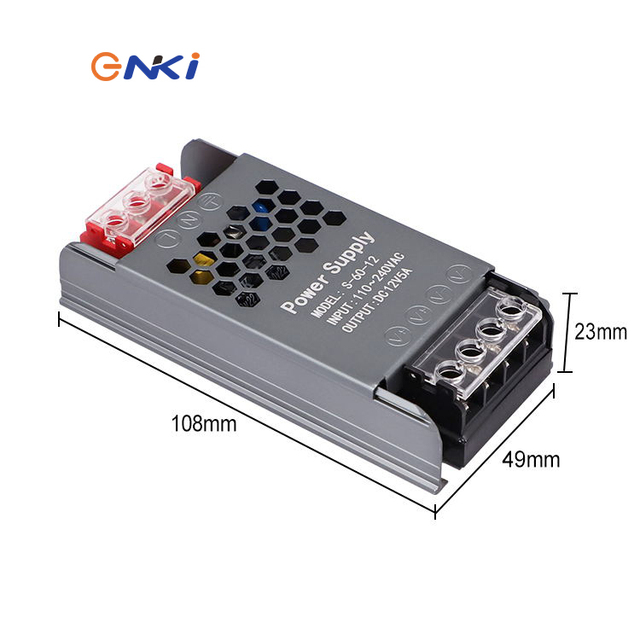 OEM/ODM AC to DC 12V 24V Power Supply Led Driver 60W LED Switching Power Supply for Light Box 12V LED Strip Transformer
